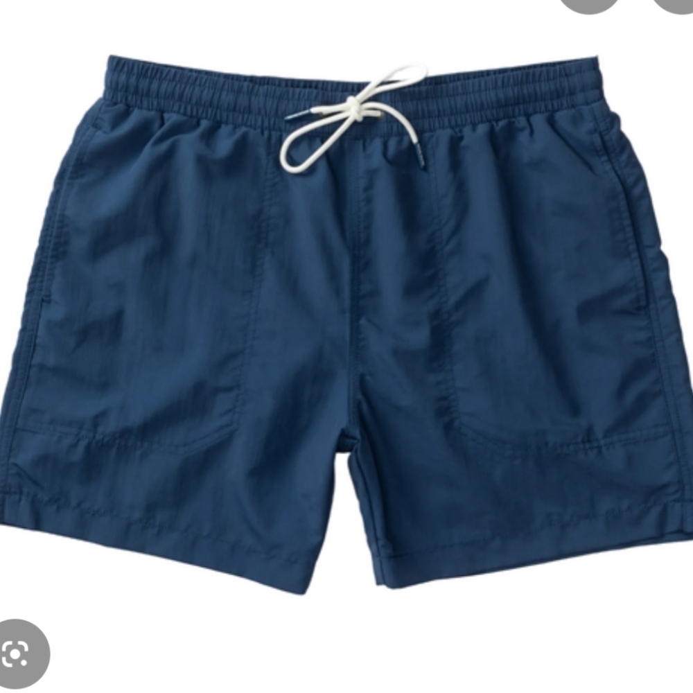 NWT Duck Head Mens 6" Mallard Swim Short | Crown Blue